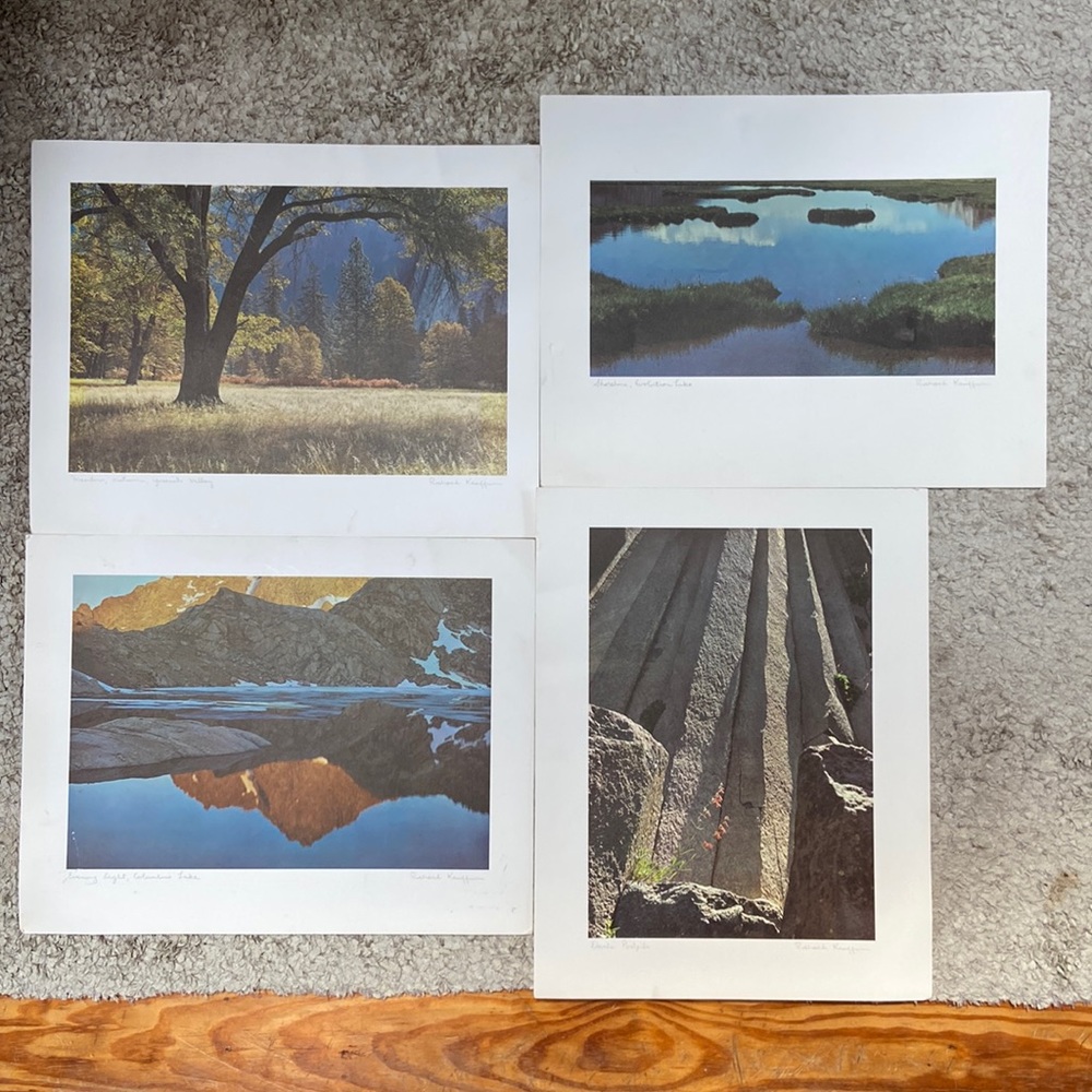 Signed prints by Richard Kauffman art
